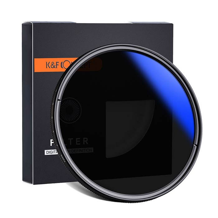 K&F Fader NDX ND2-ND400 Blue Filter
