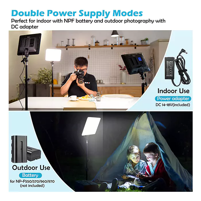 Viltrox VL-200T Bi-Color LED Video Light Panel