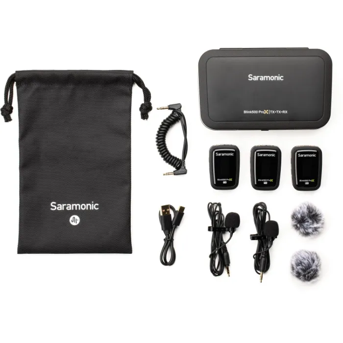 Saramonic Blink 500 ProX B1/B2 Dual channel 2.4GHz wireless microphone system