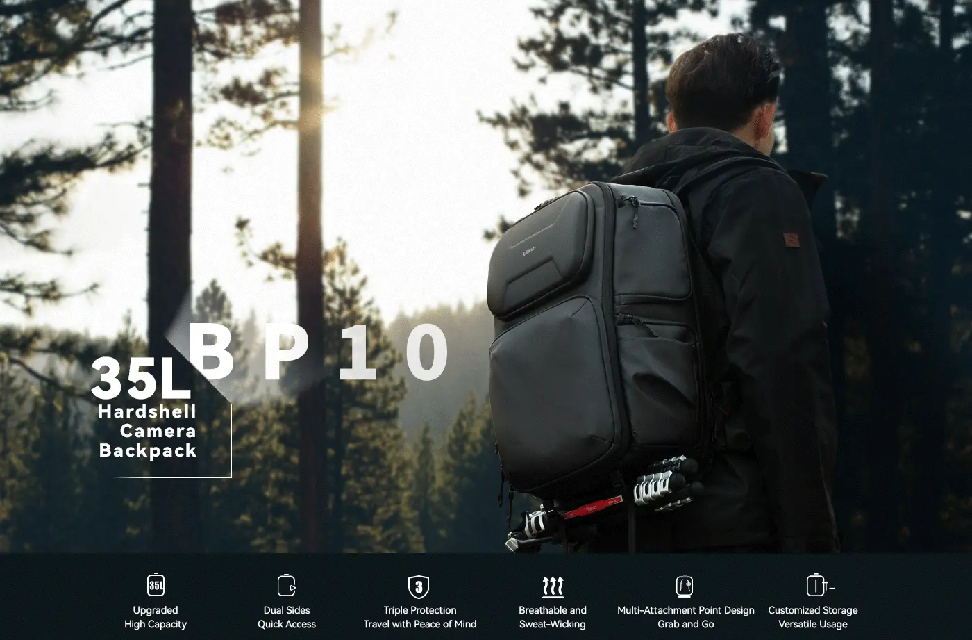 Ulanzi BP10 Hardshell Camera Backpack