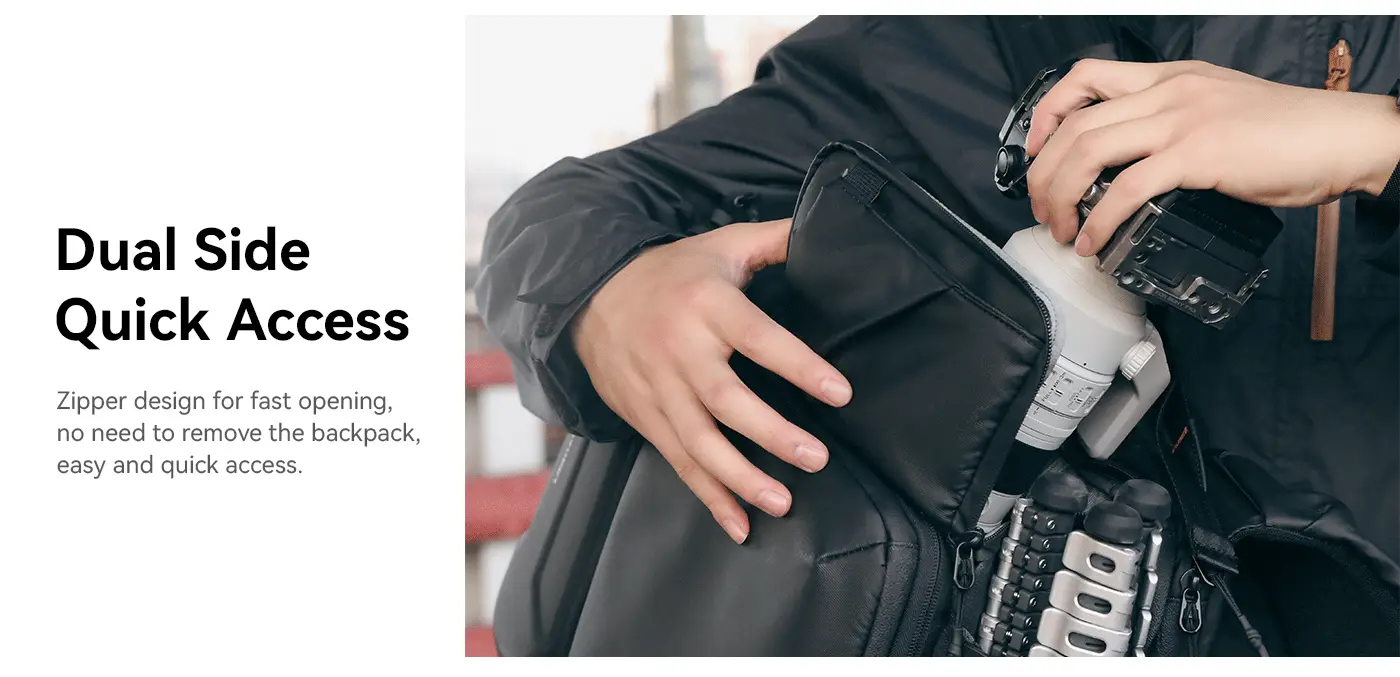 Ulanzi BP10 Hardshell Camera Backpack 35L B012GBB1