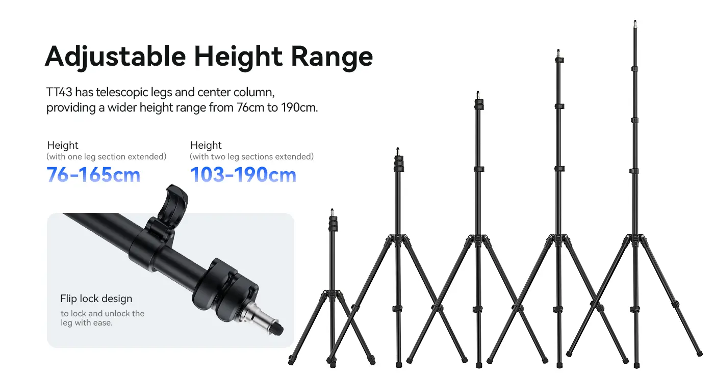 Ulanzi Reversible Leg Light Stand