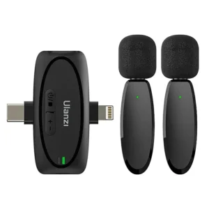 Ulanzi V6 3-in-1 Wireless Lavalier Microphone System