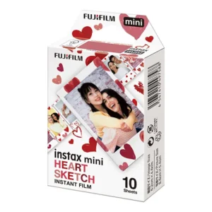 Instax mini Heart Sketch Film