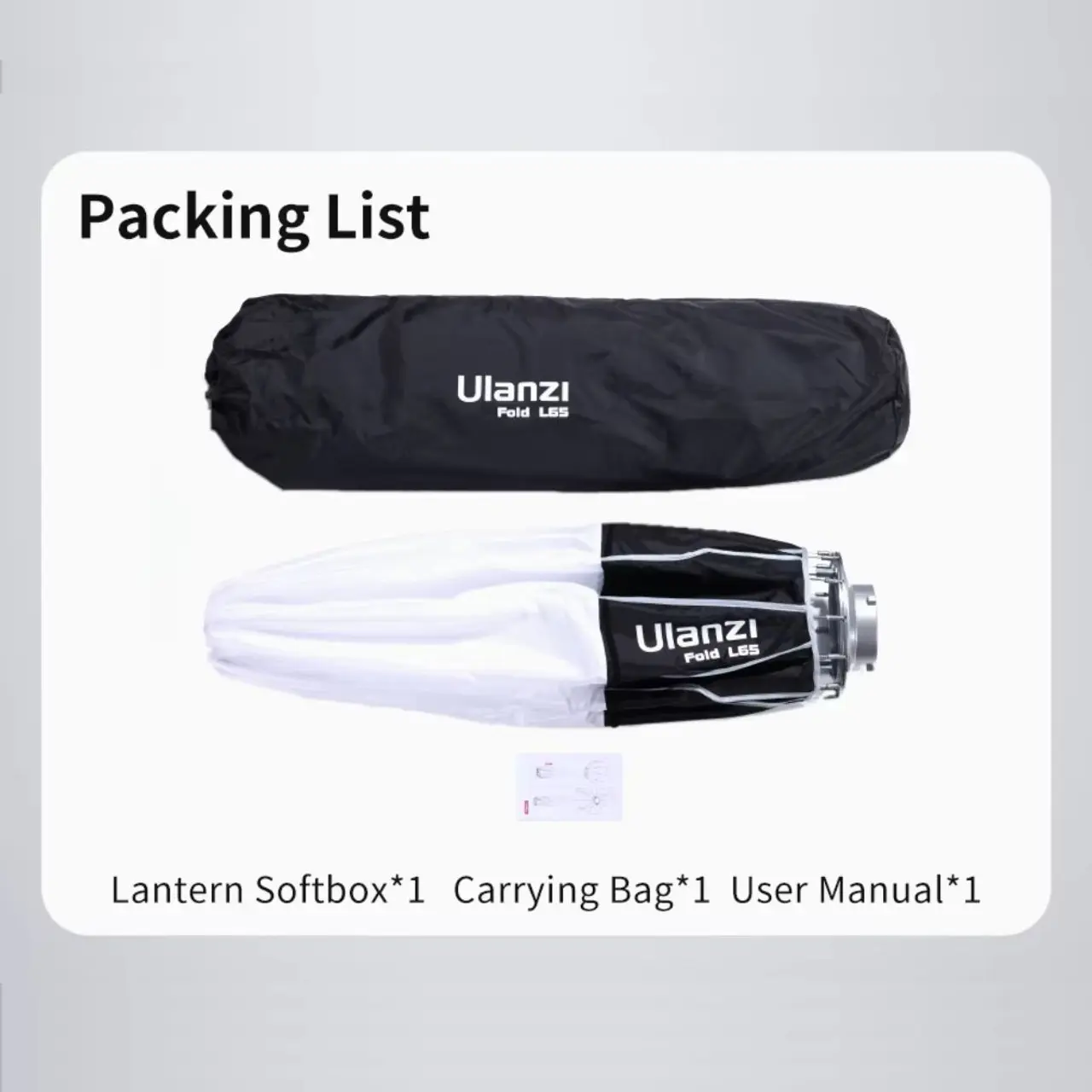 Ulanzi L061 65cm Lantern Softbox with Bowens Mount