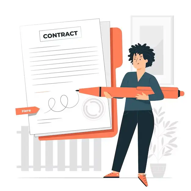 terms and conditions illustration image