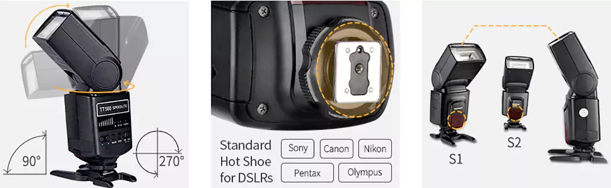NEEWER TT560 Speedlite Flash