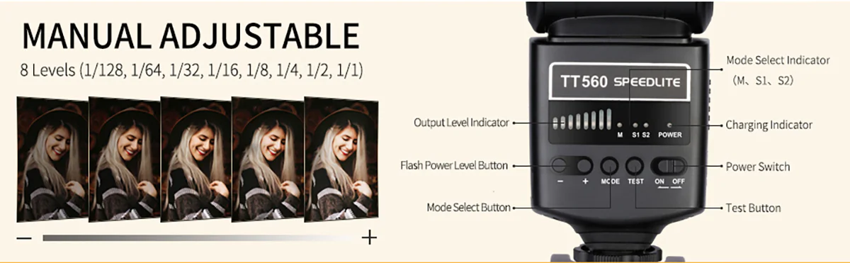 NEEWER TT560 Speedlite Flash