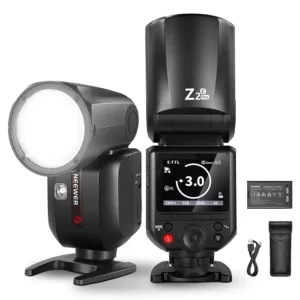 NEEWER Z2PRO TTL Round Head Flash Speedlite