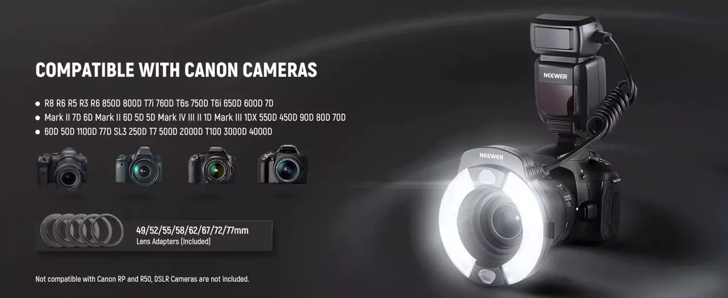 Neewer RF1 Macro Ring Flash