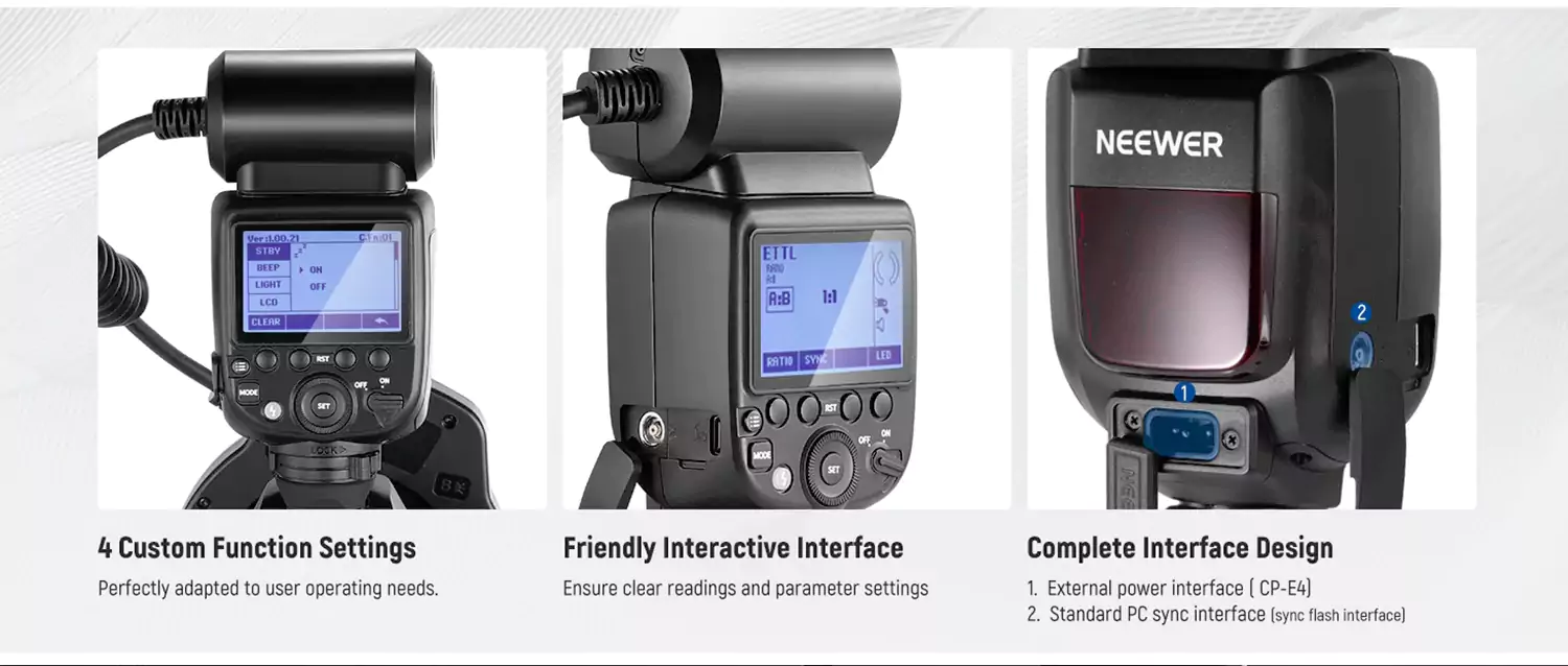 Neewer RF1 Macro Ring Flash